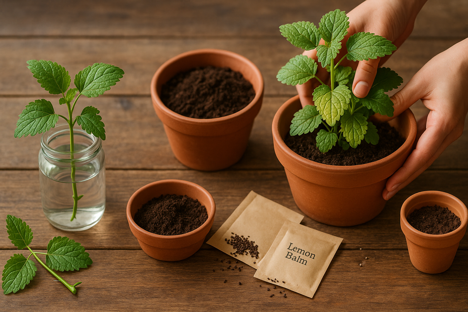 How to Plant and Propagate Lemon Balm in Containers