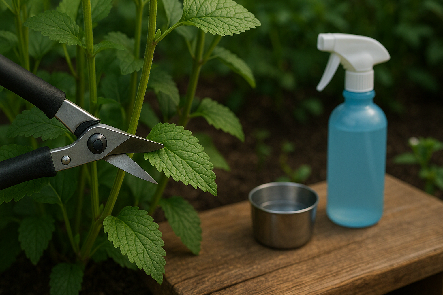 How to Prune Lemon Balm