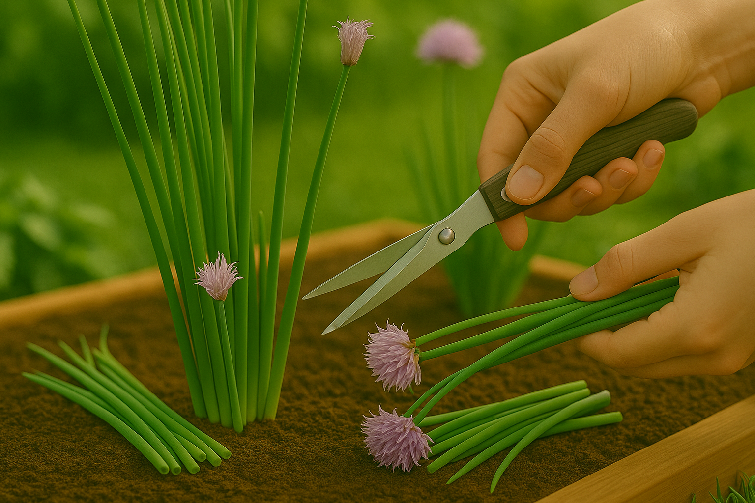 How to Prune and Cut Back Chives After Flowering