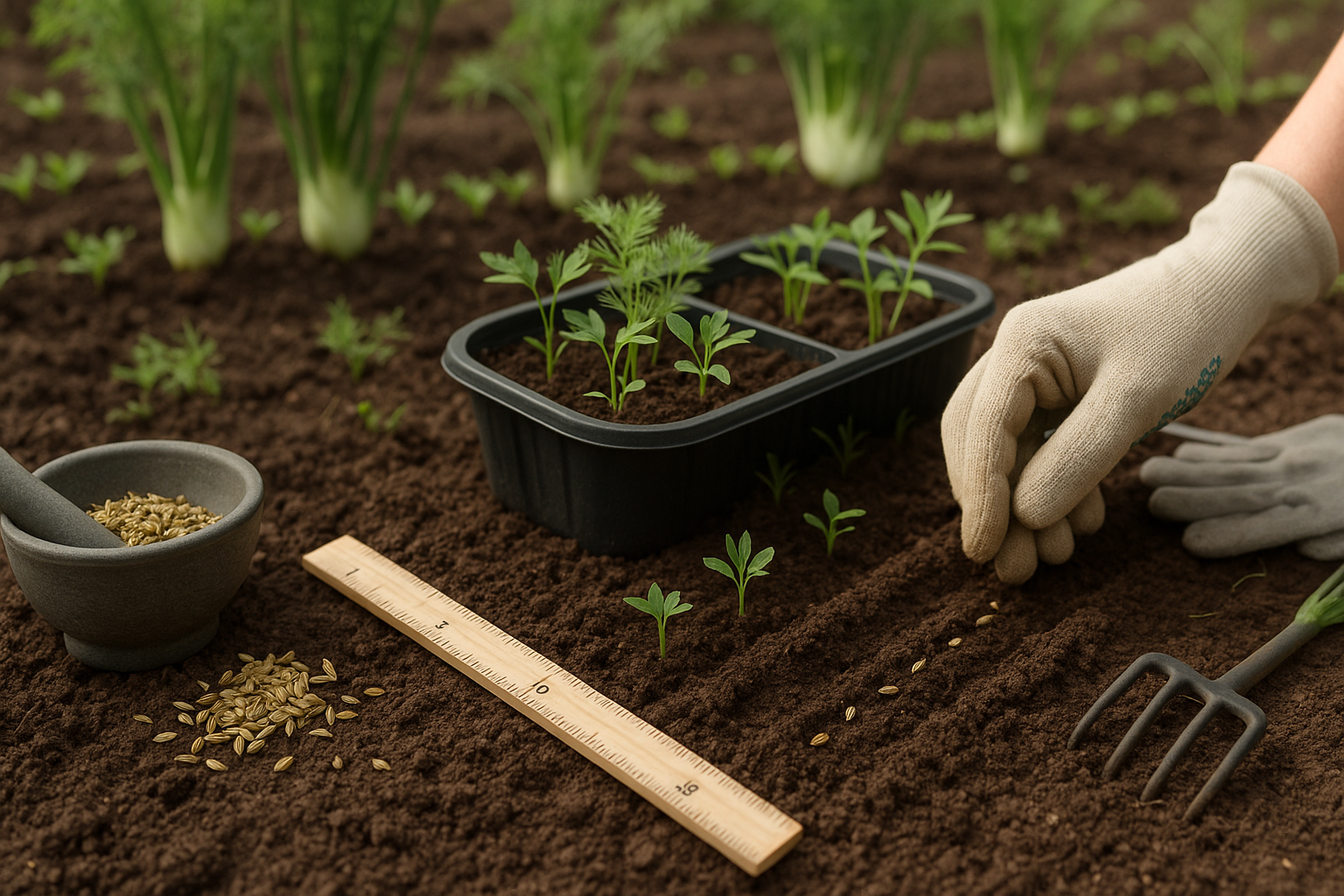 How to Sow and Plant Florence Fennel