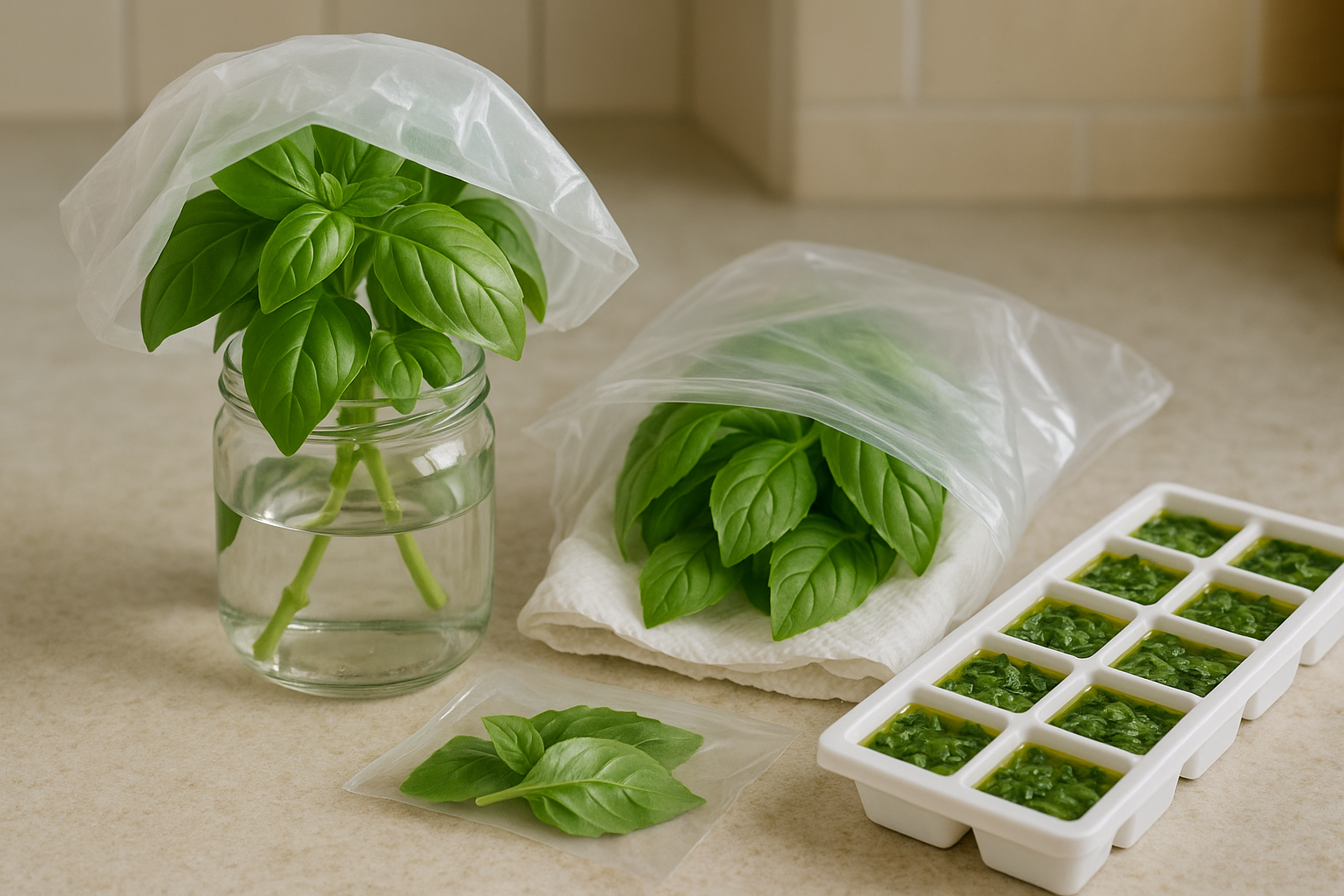 How to Store and Preserve Fresh Basil