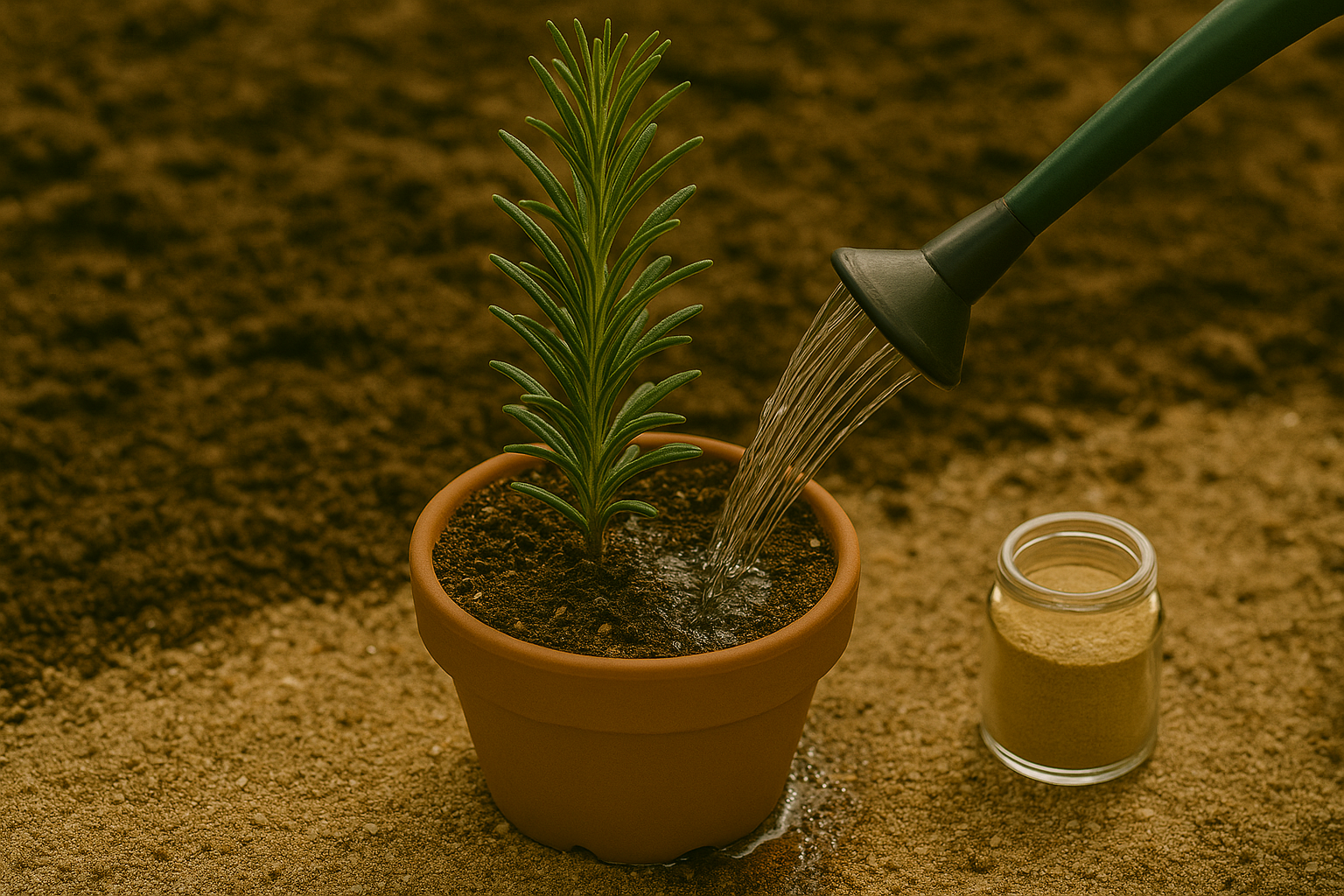 How to Water Rosemary Properly