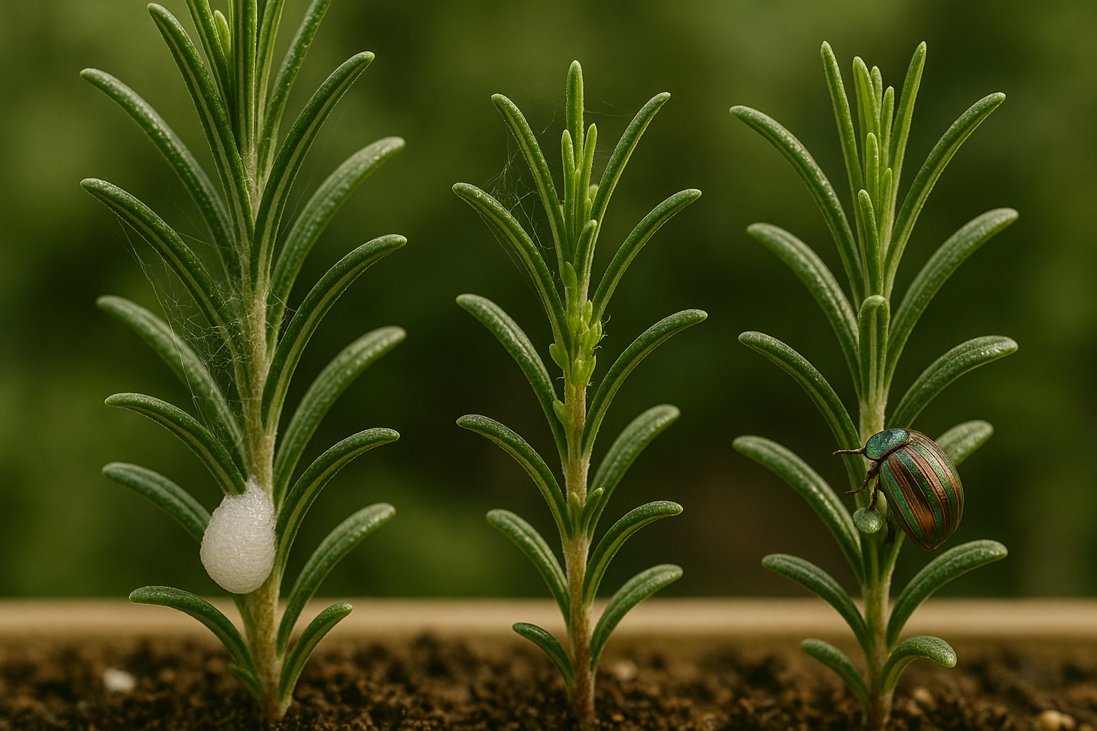 Identifying the Most Common Rosemary Pests