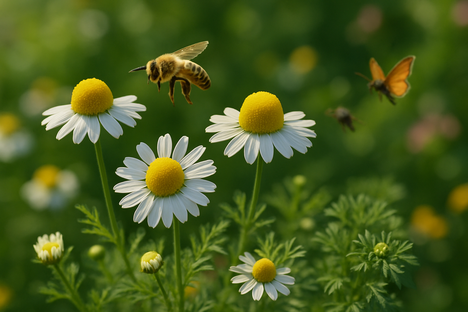 Introduction to Chamomile and Pollinators