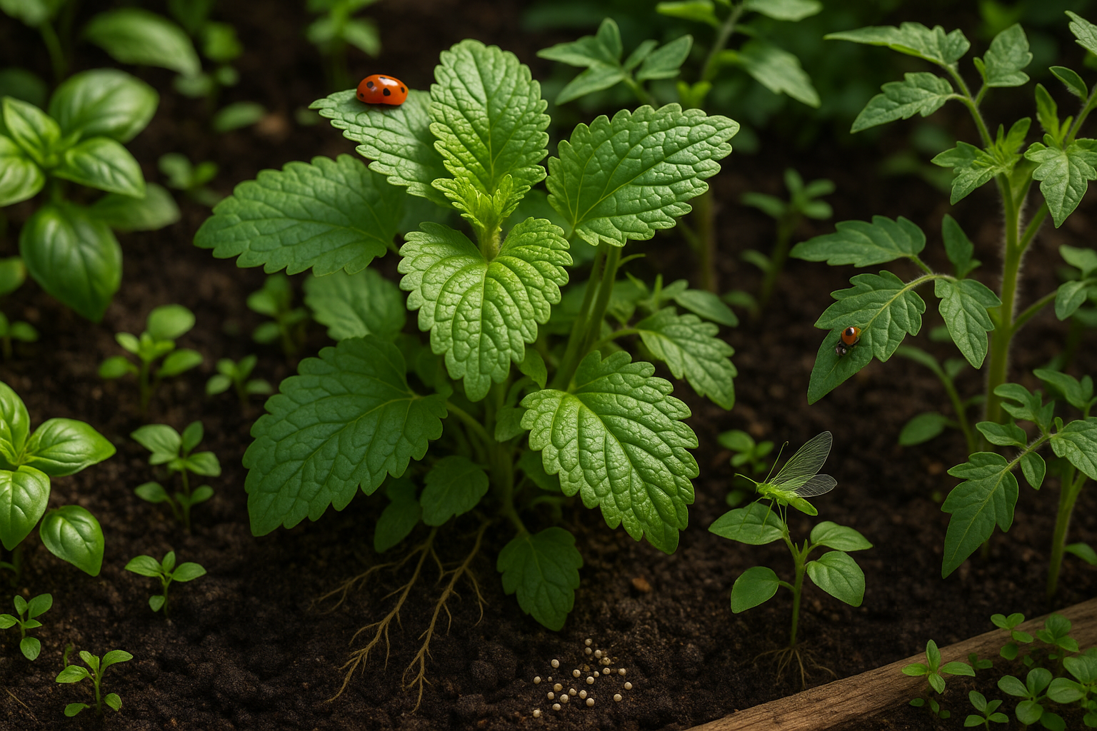 Introduction to Lemon Balm Companion Planting