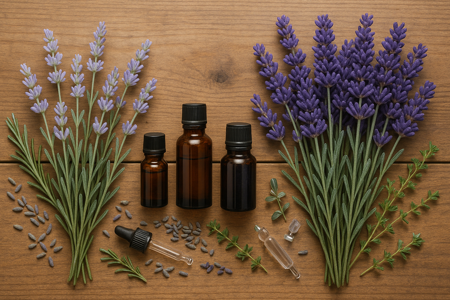 Lavender Oil vs Lavandin Oil