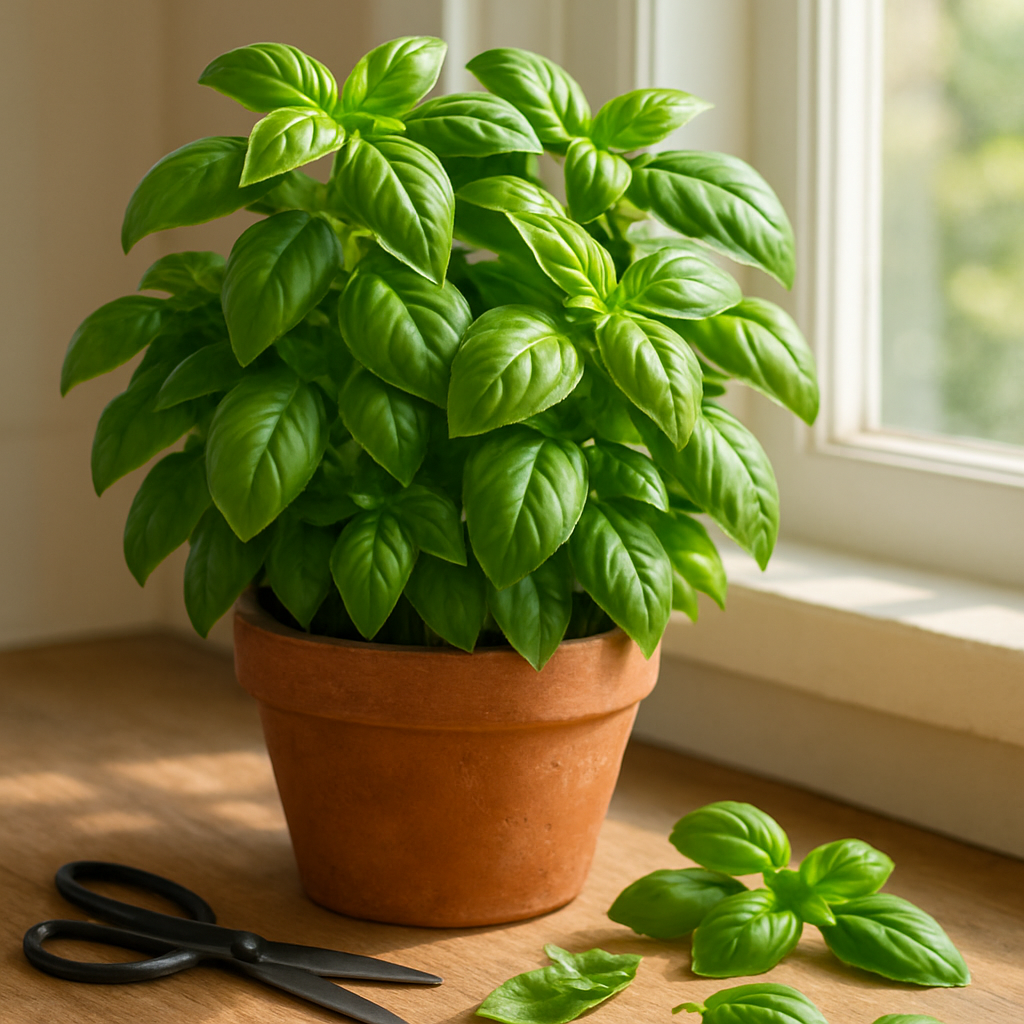 Main image Introduction to Pruning Basil