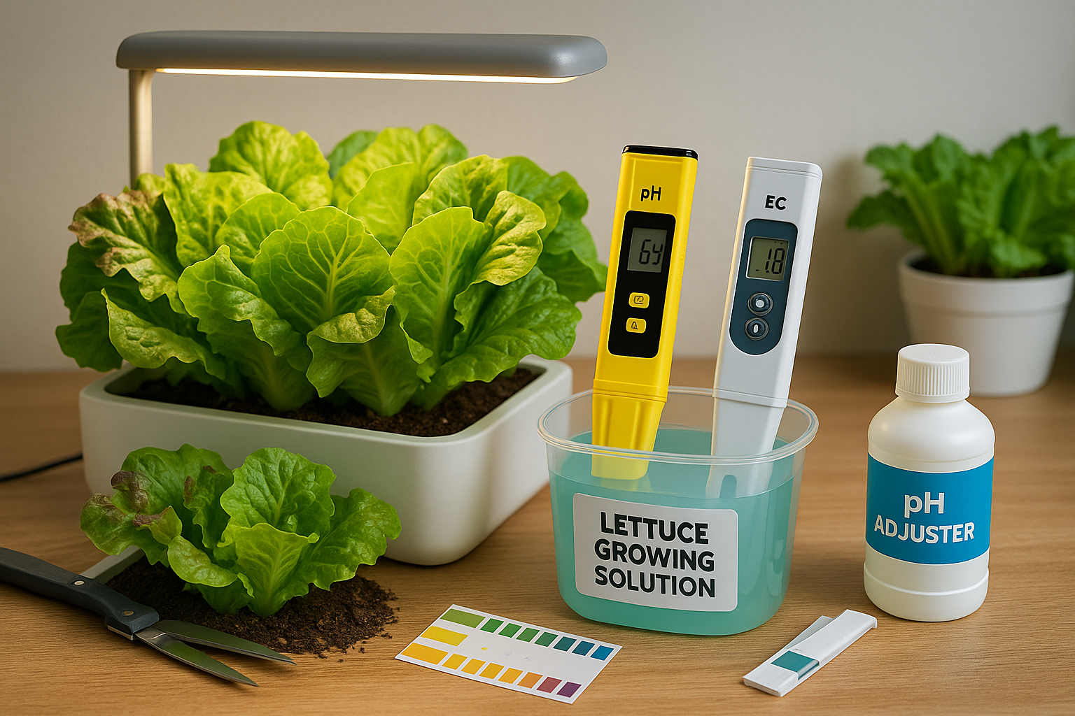 Monitoring and Adjusting Soil or Solution Conditions section