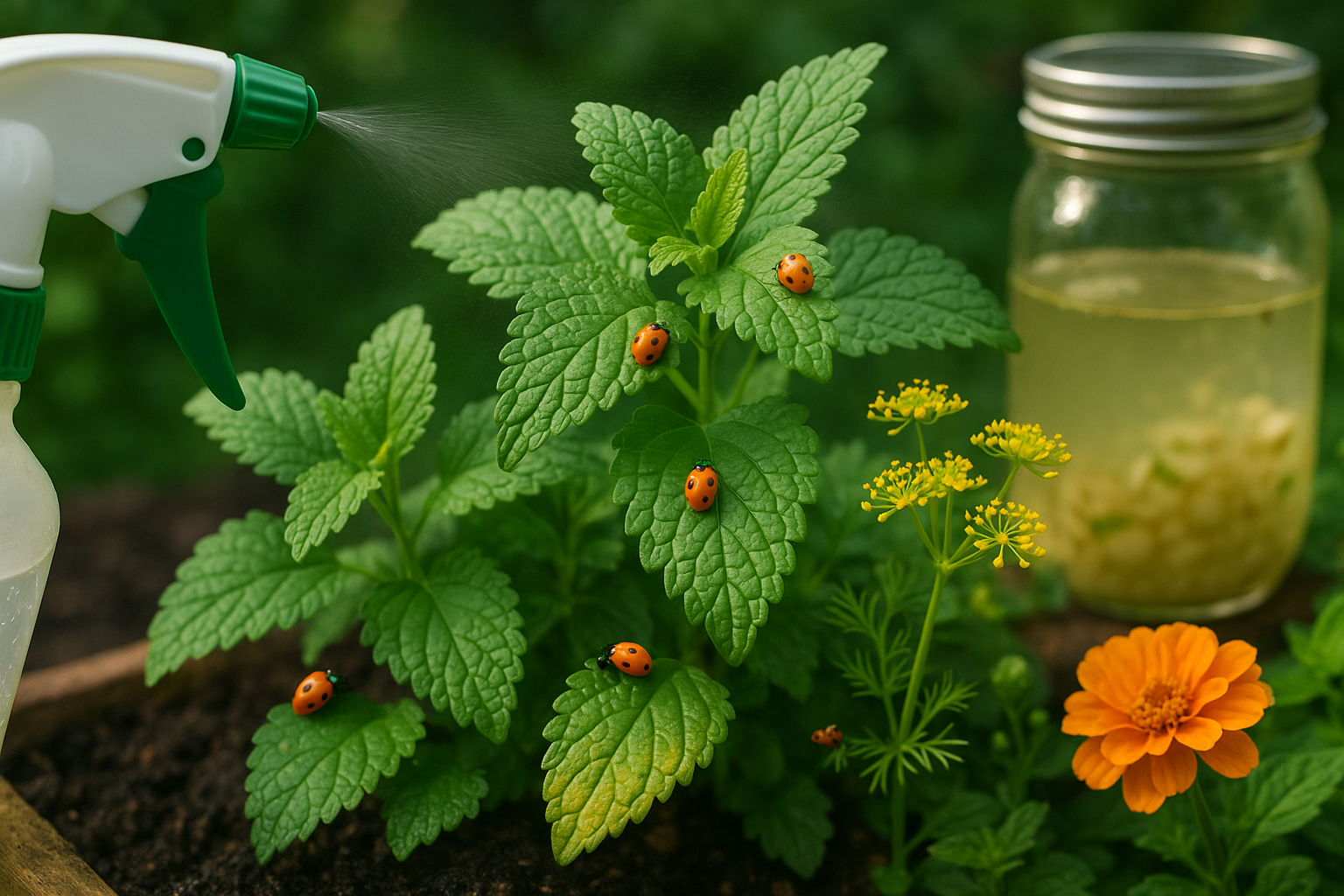 Natural Control Methods for Aphids and Whiteflies