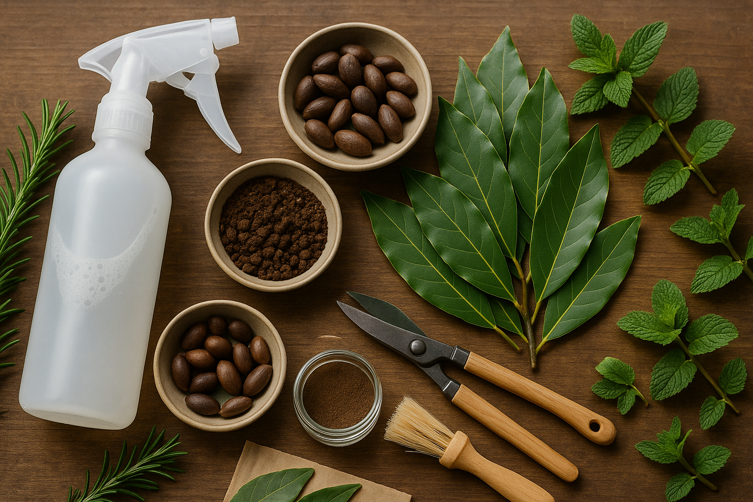 Natural Control Methods for Bay Leaf Pests