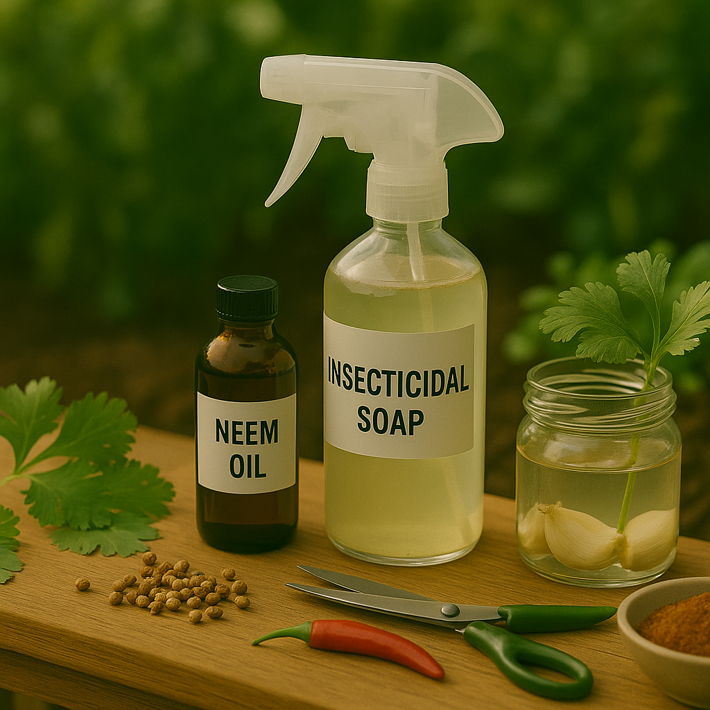 Natural Pest Control Methods for Cilantro