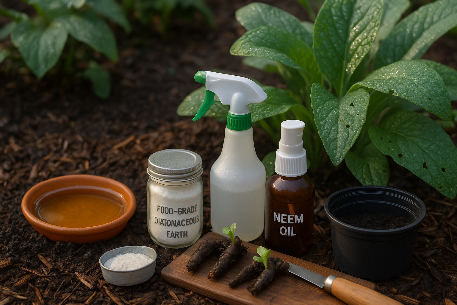 Organic Ways to Control Comfrey Pests