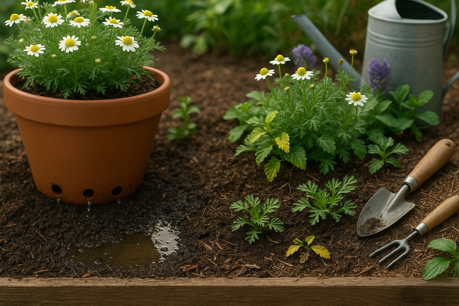 Overwatering and Poor Drainage