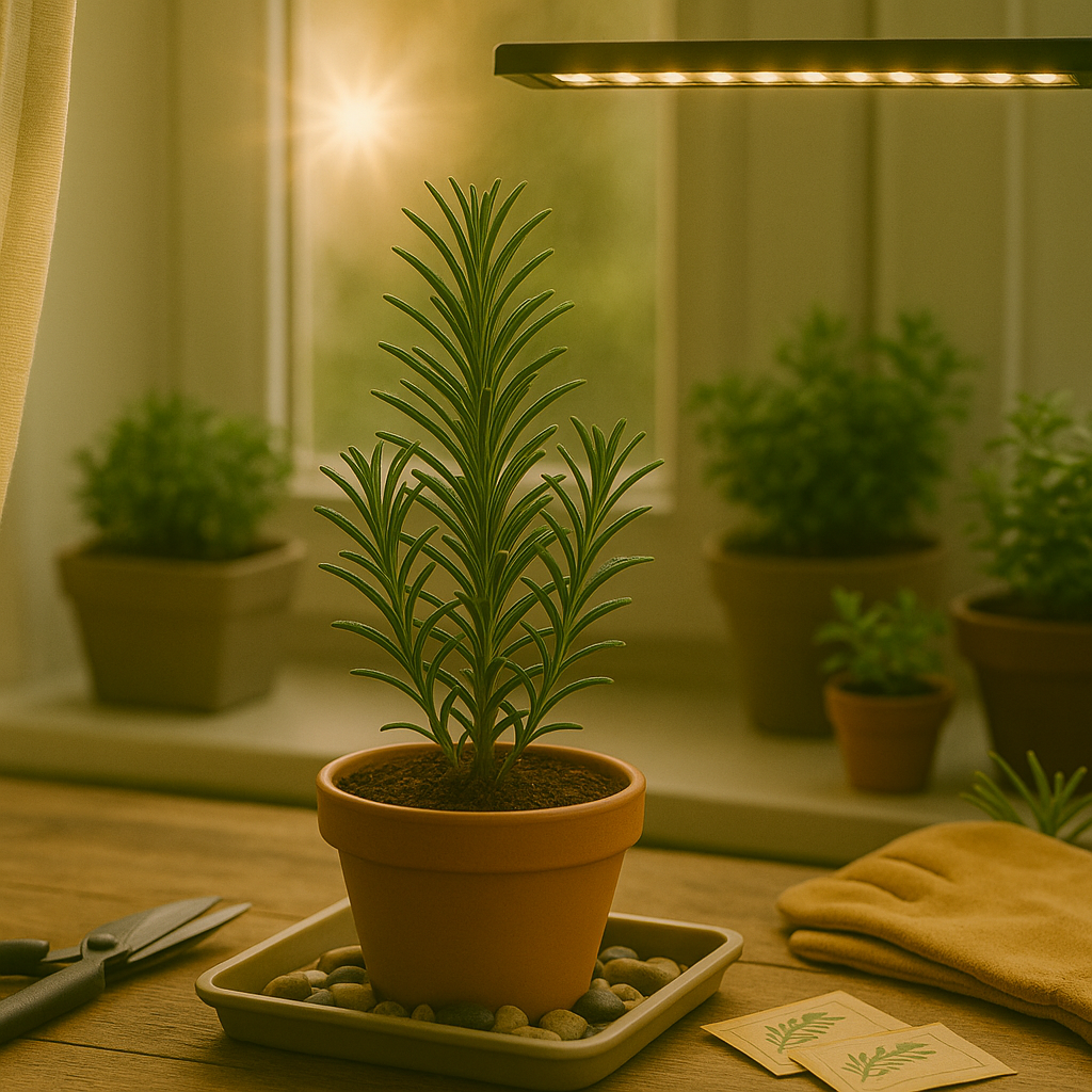 Overwintering Rosemary Indoors