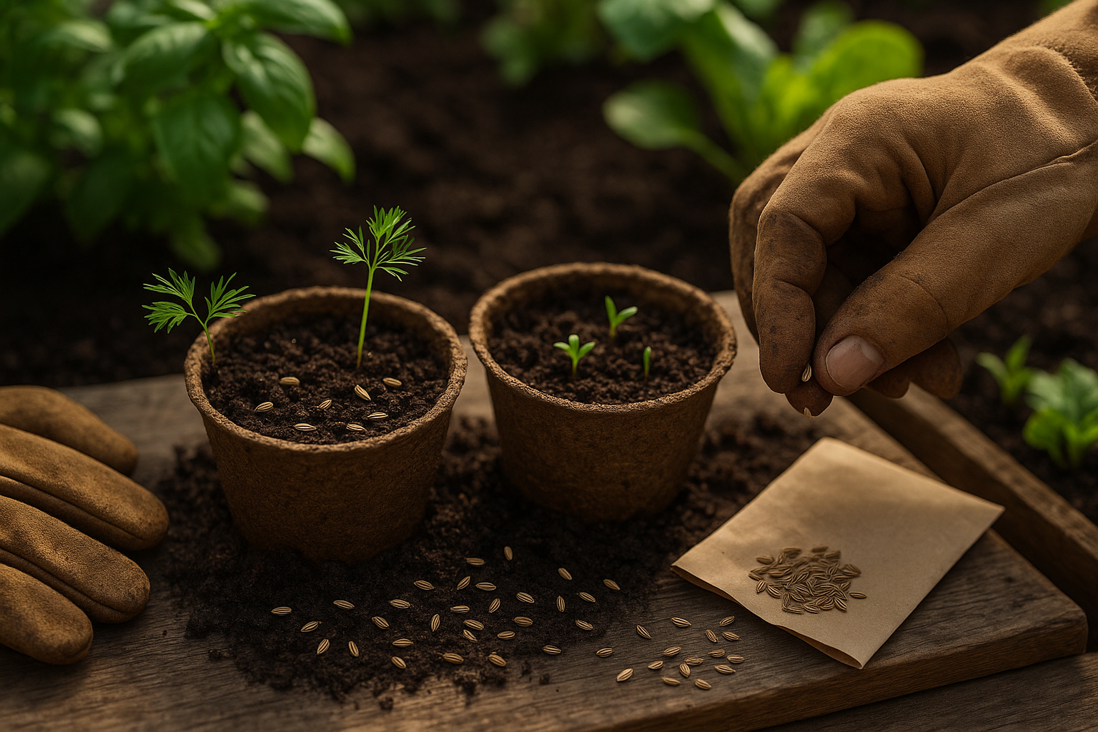 Planting Dill