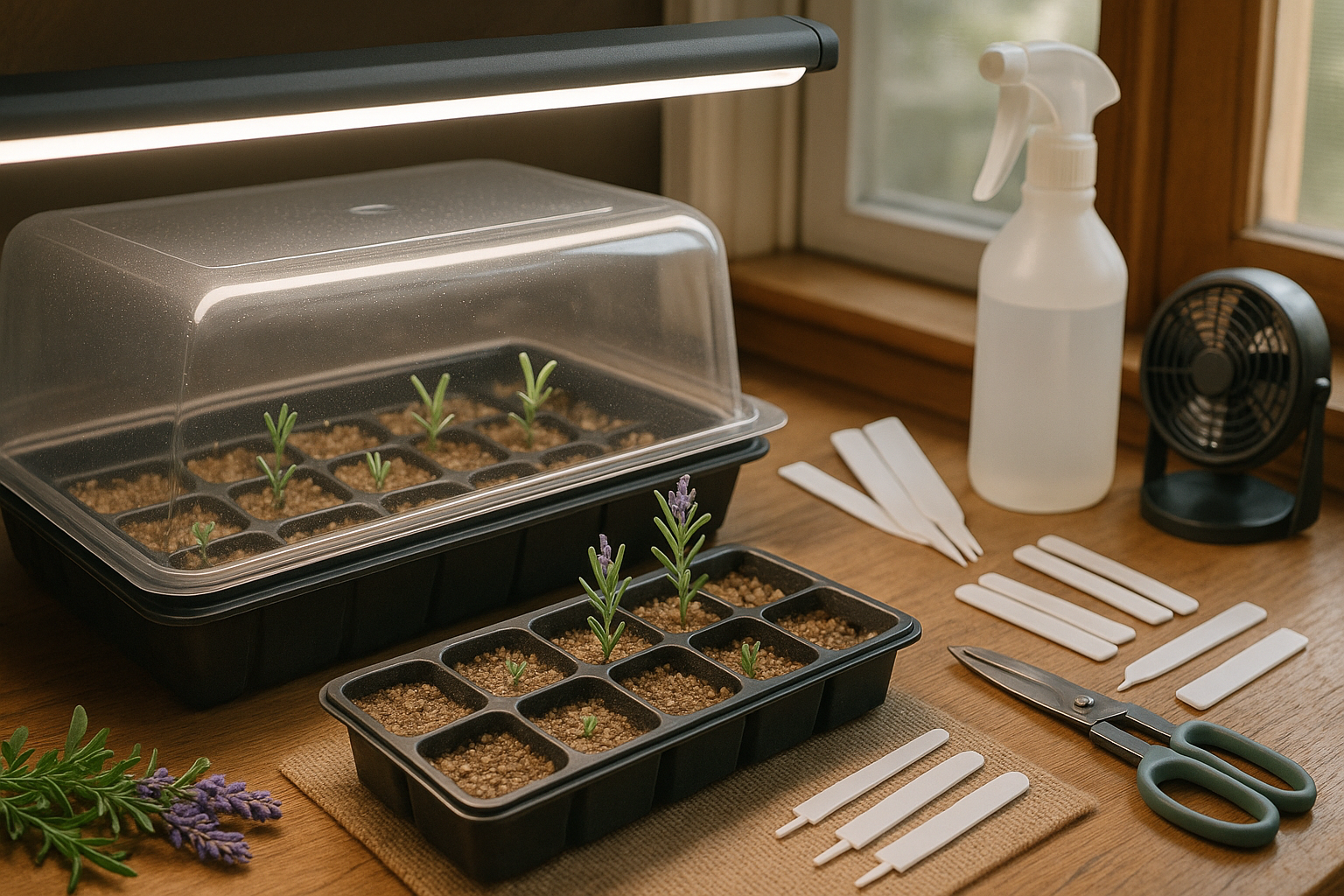 Planting Lavender Seeds Indoors Step-by-Step