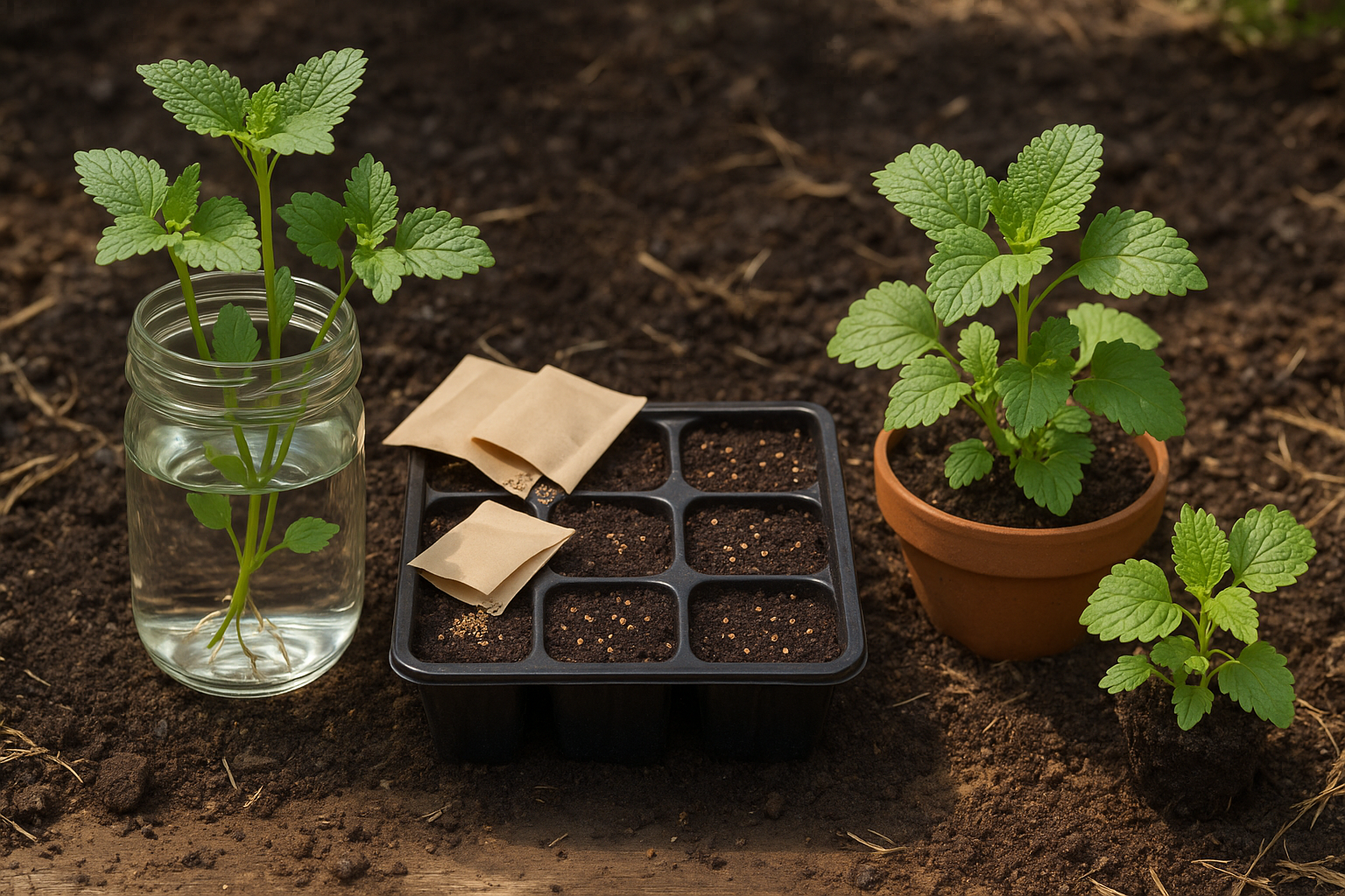 Planting Lemon Balm