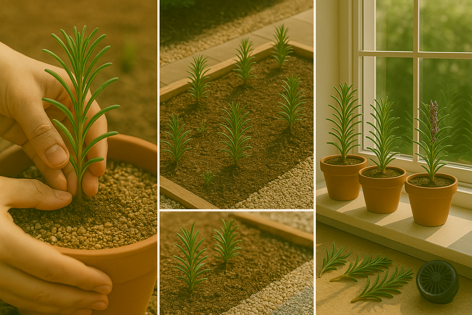 Planting Rosemary Indoors and Outdoors