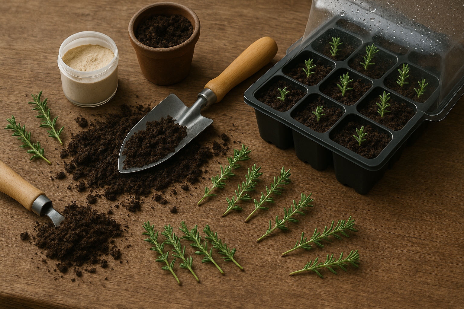 Planting ThymeSeeds Cuttings or Transplants