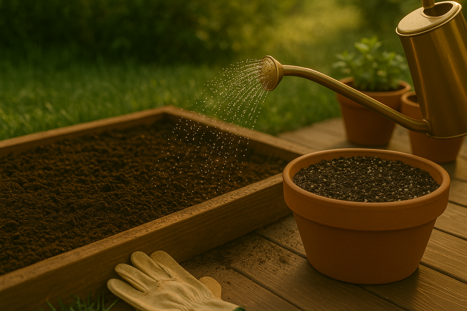 Preparing Your Garden Bed or Container