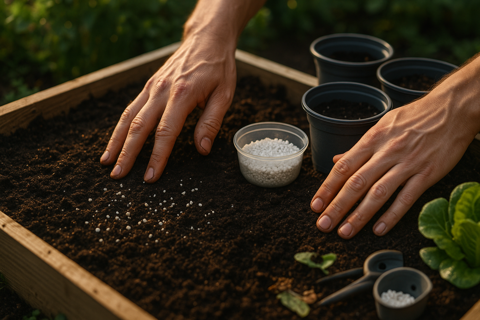 Preparing Your Garden or Containers