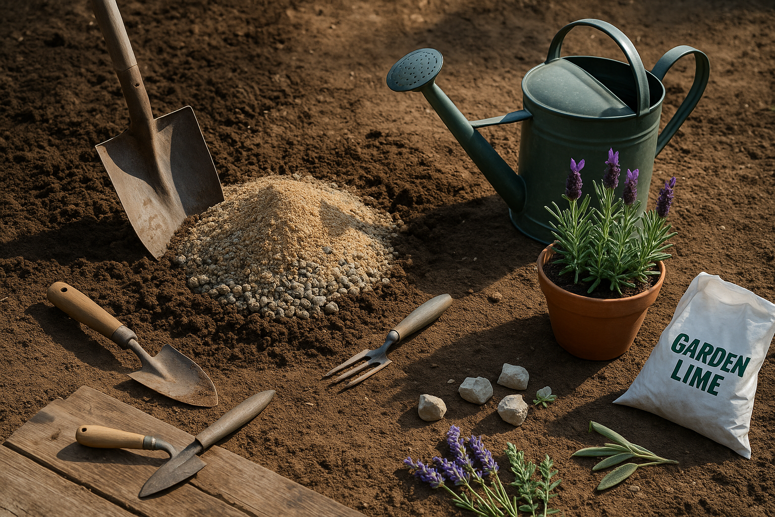 Preparing the Soil for Lavenders in Arid Climates