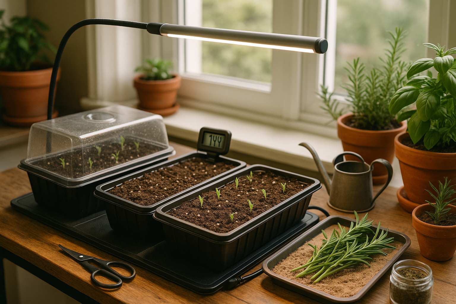 Preparing to Grow Tarragon from Seed