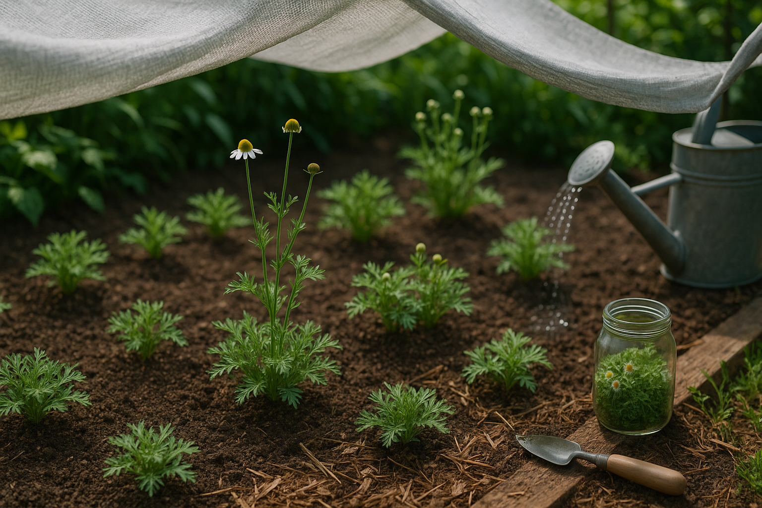 Preventing Chamomile from Bolting Too Soon