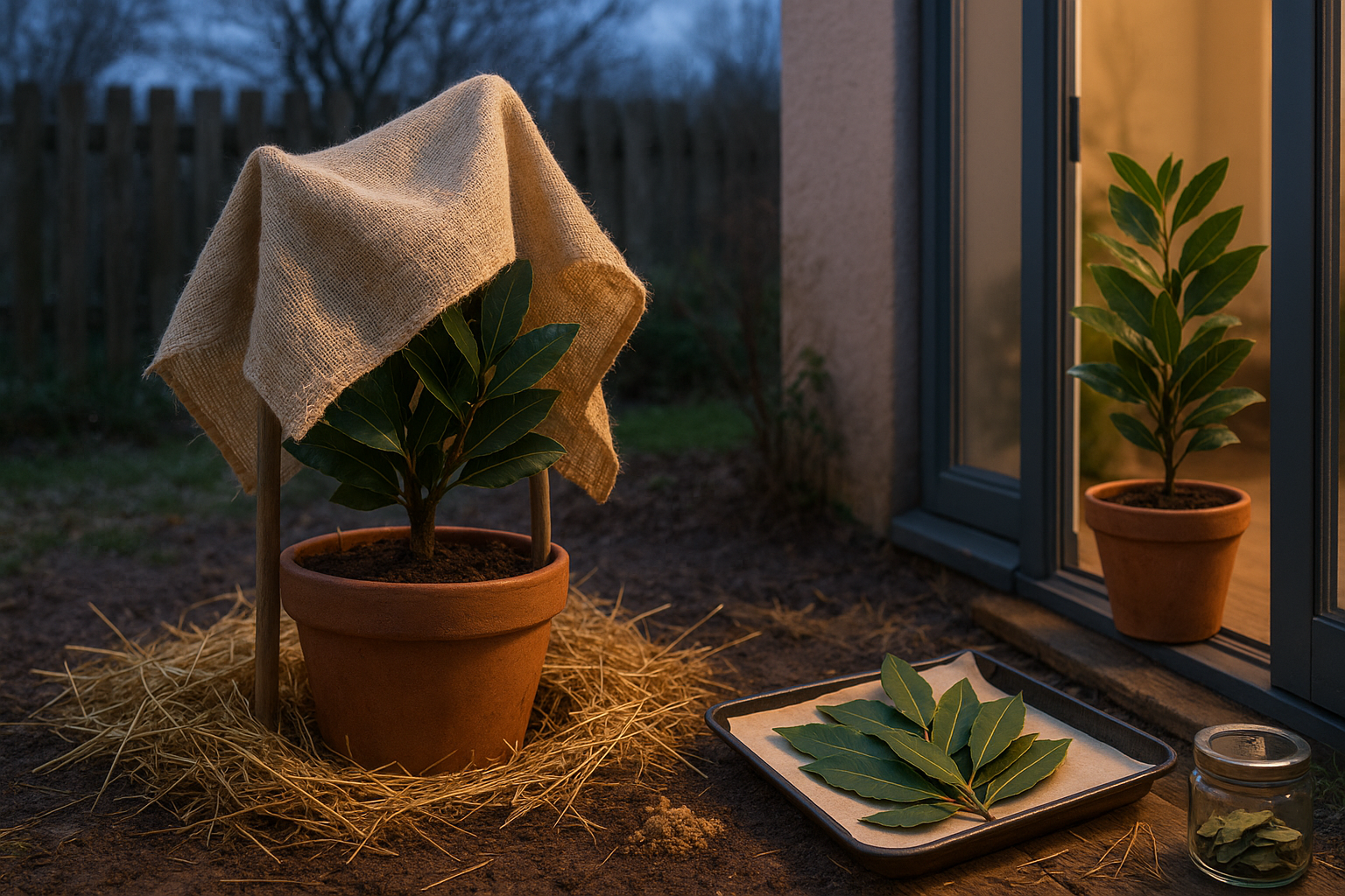 Protecting Bay Leaf Plants from Frost