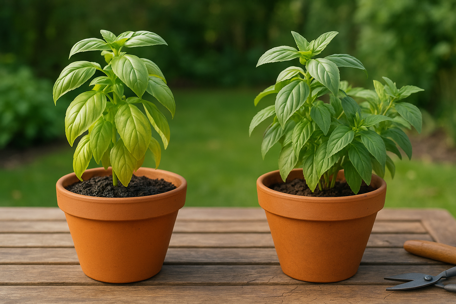Recognizing Overwatered and Underwatered Basil