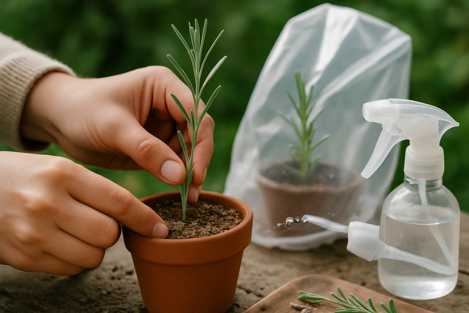 Regrowing Lavender from Cuttings