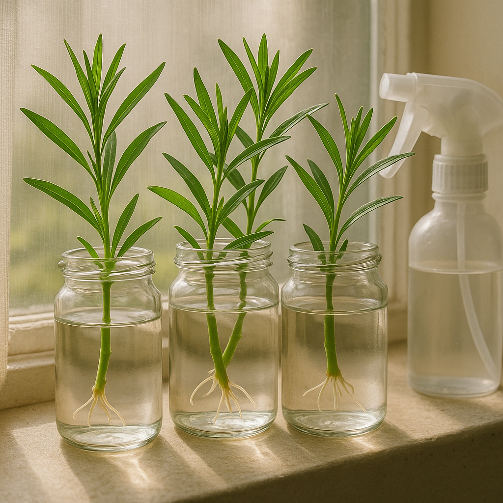 Rooting Tarragon Cuttings
