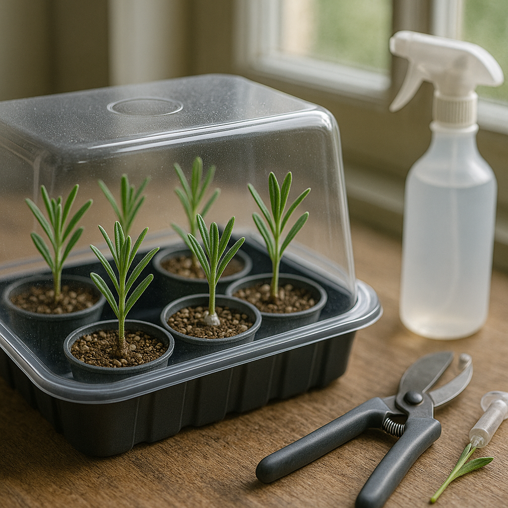 Rooting Your Lavender Cuttings