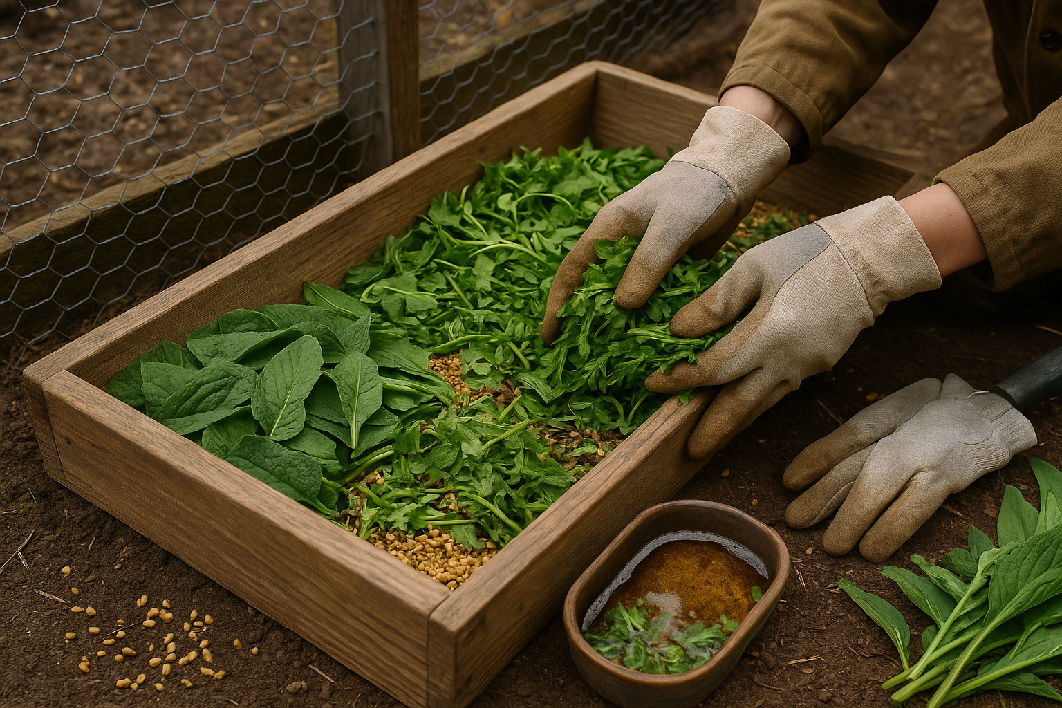 Safe Ways to Feed Comfrey to Chickens and Animals