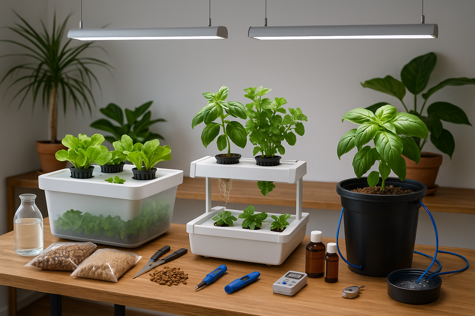 Section Setting Up Your Hydroponic System for Basil