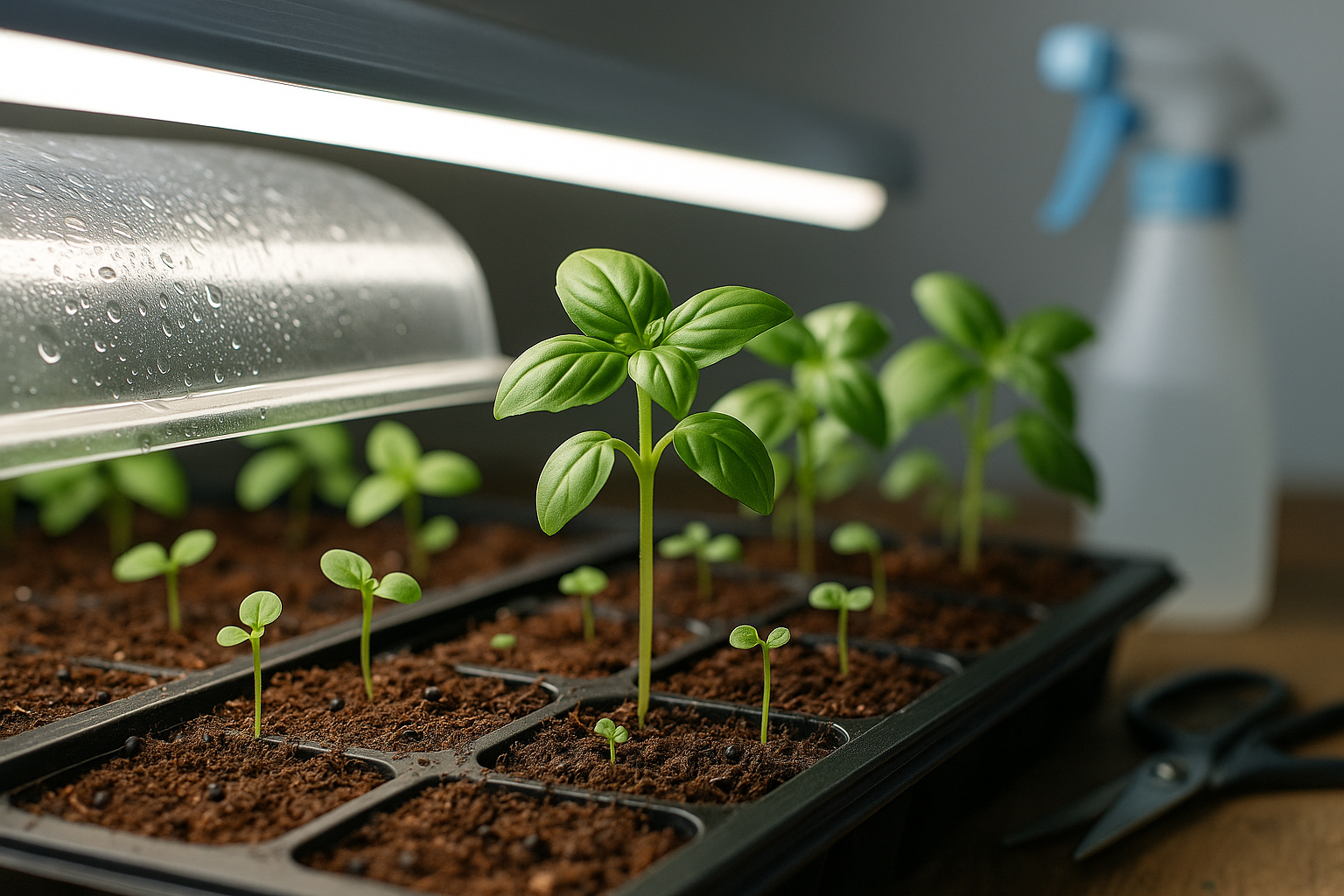 Section Starting Basil from Seed