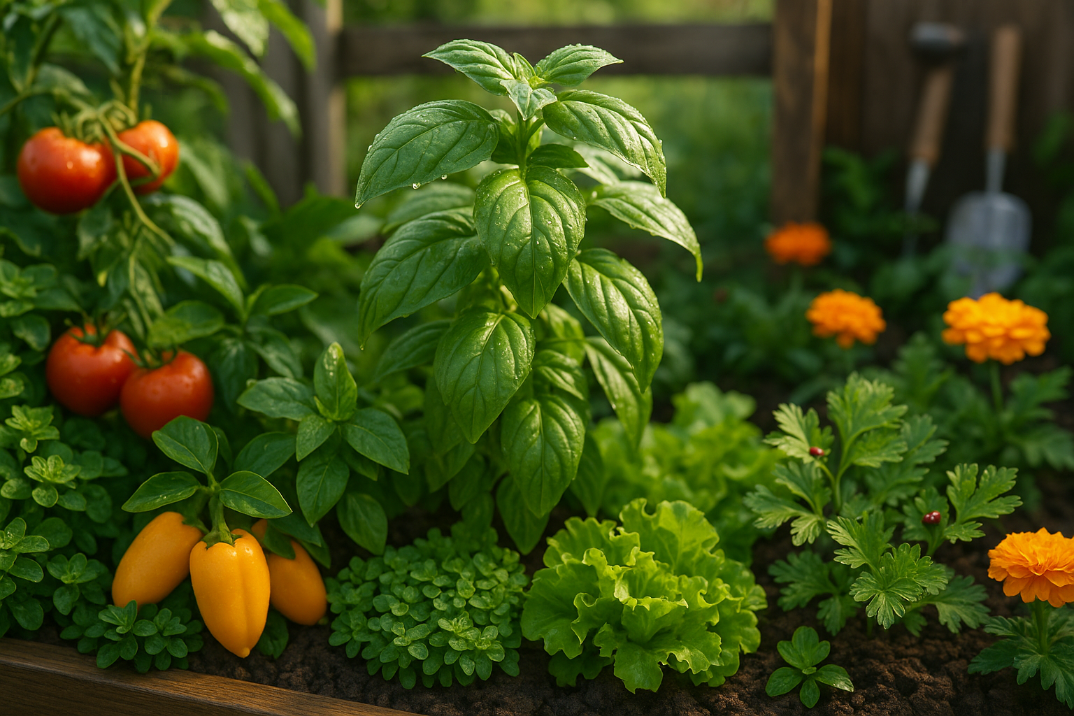 Section Top Companion Plants to Grow With Basil