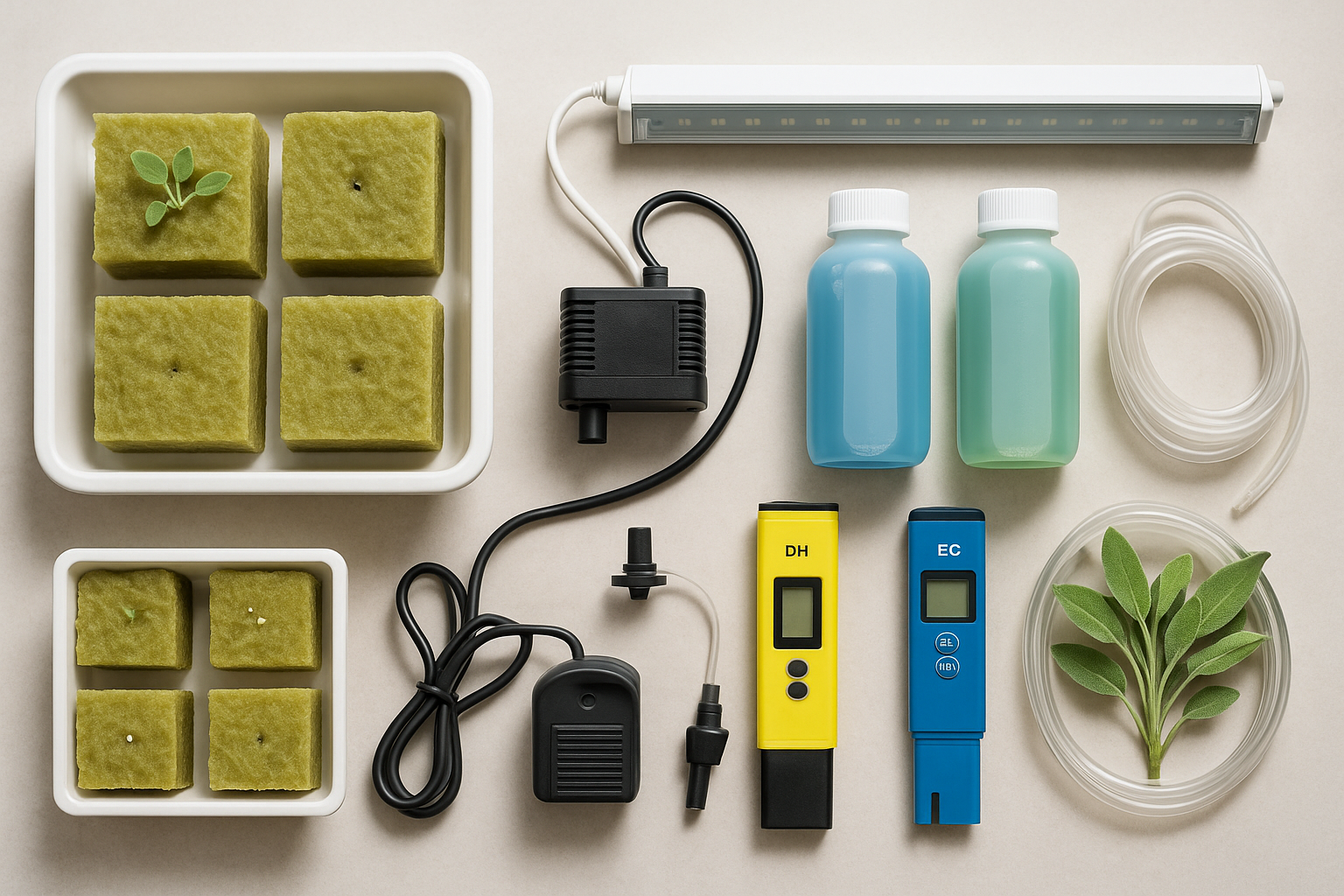 Setting Up Your Hydroponic Sage System