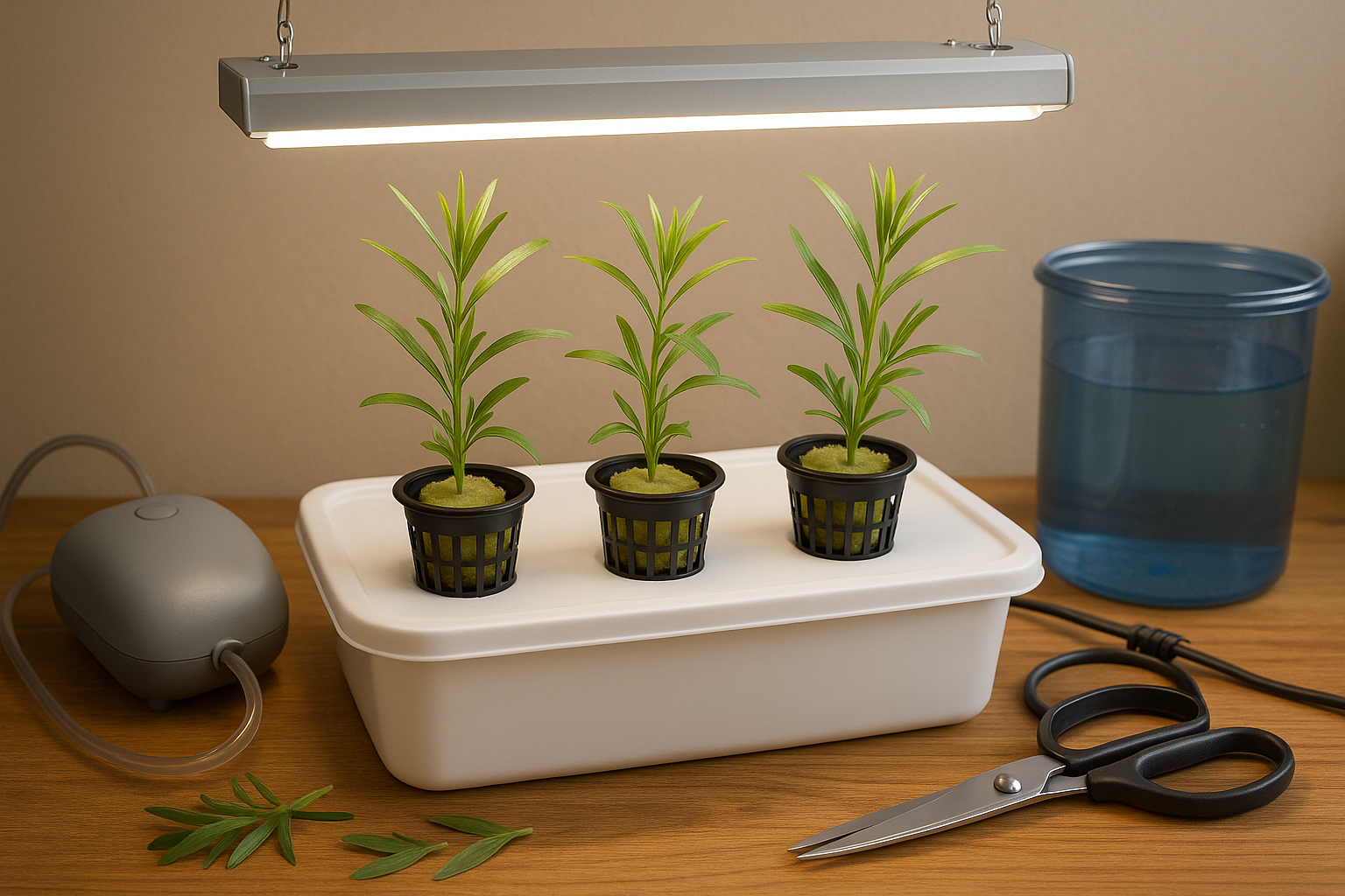 Setting Up Your Hydroponic Tarragon System