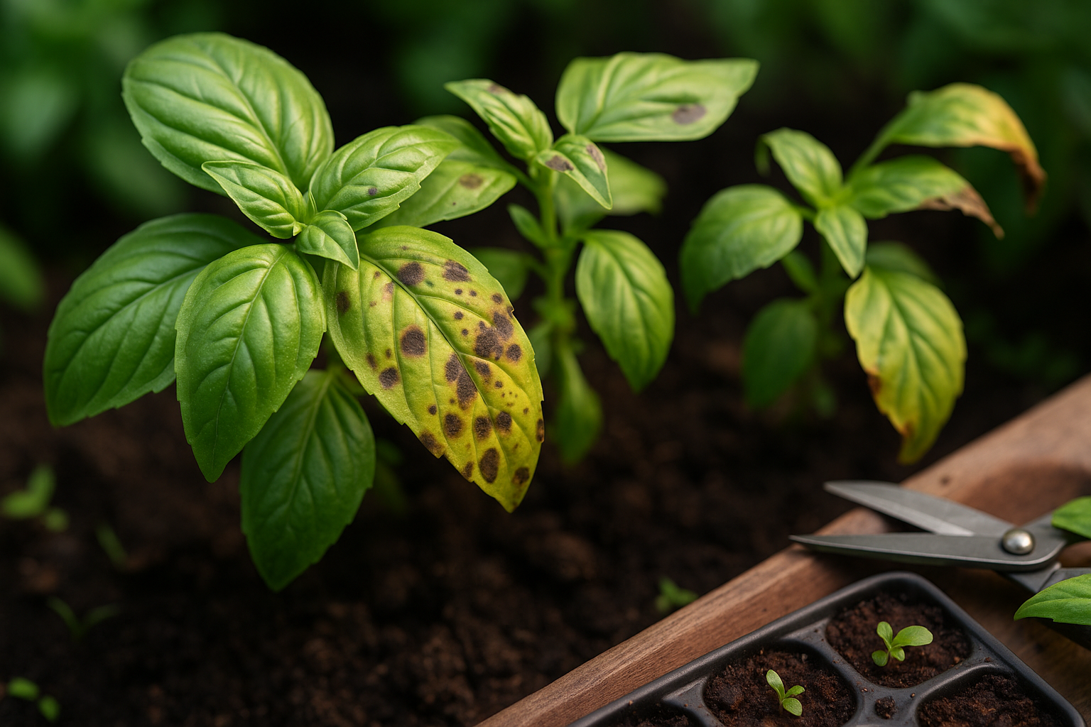 Signs Your Basil Plant Is Sick