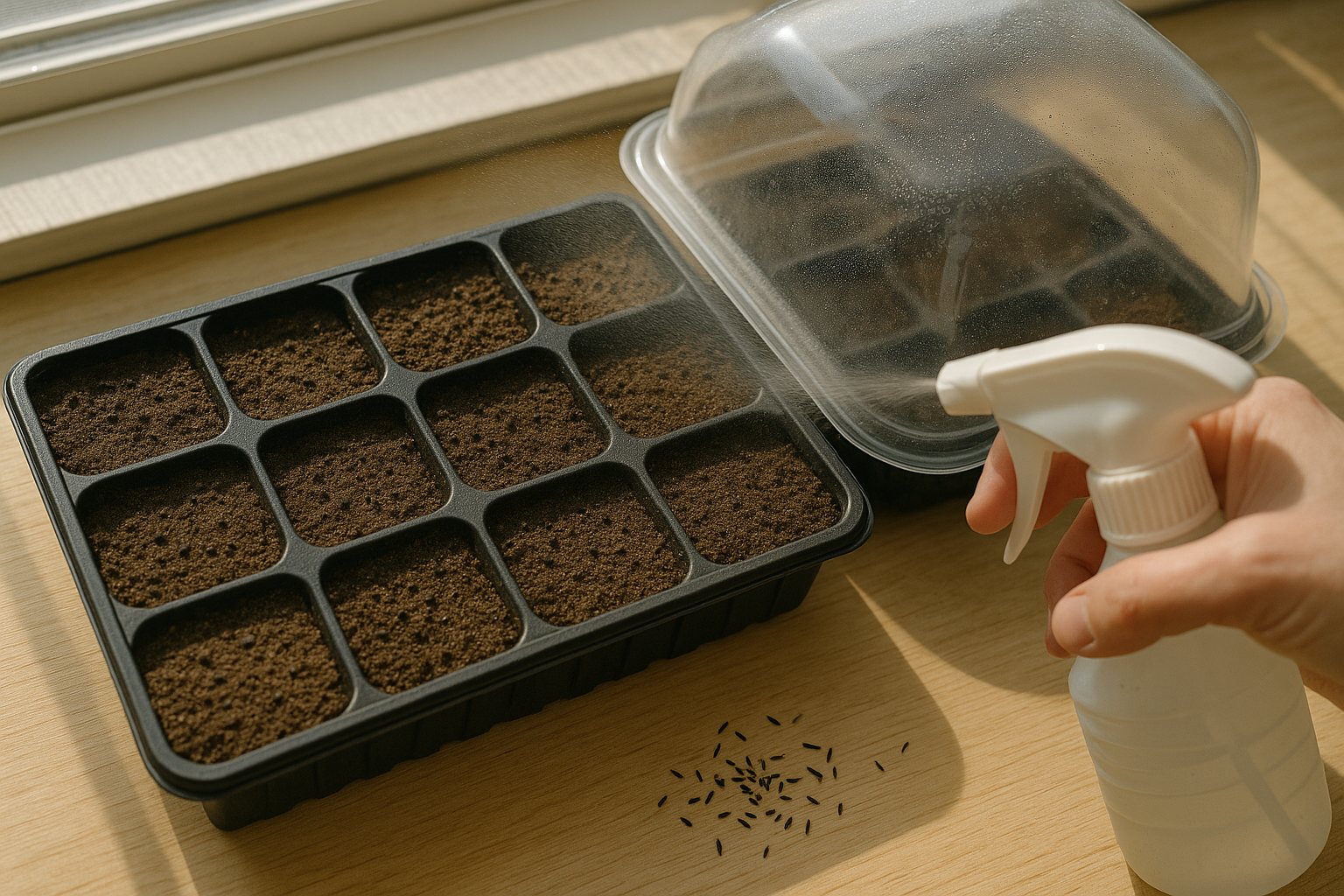 Sowing Chive Seeds