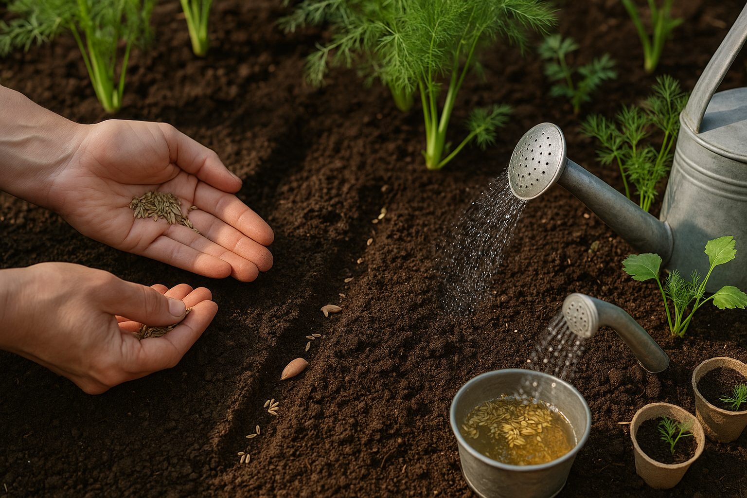 Sowing Fennel Seeds Step-by-Step Guide