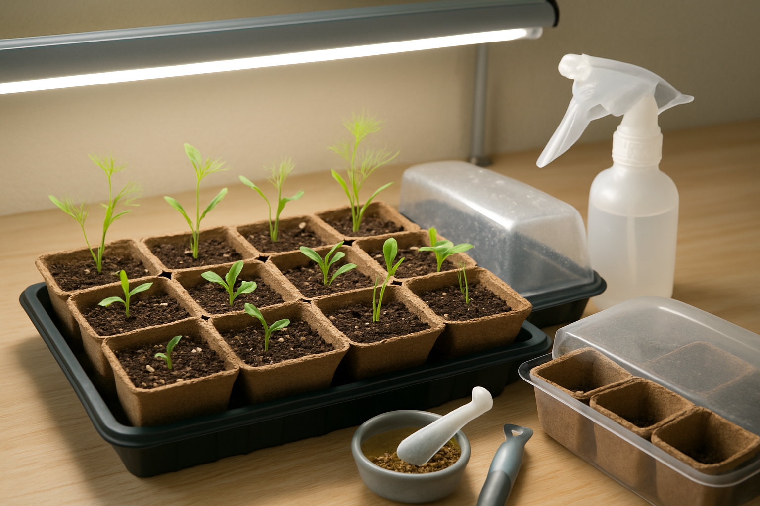 Sowing and Starting Seeds Indoors