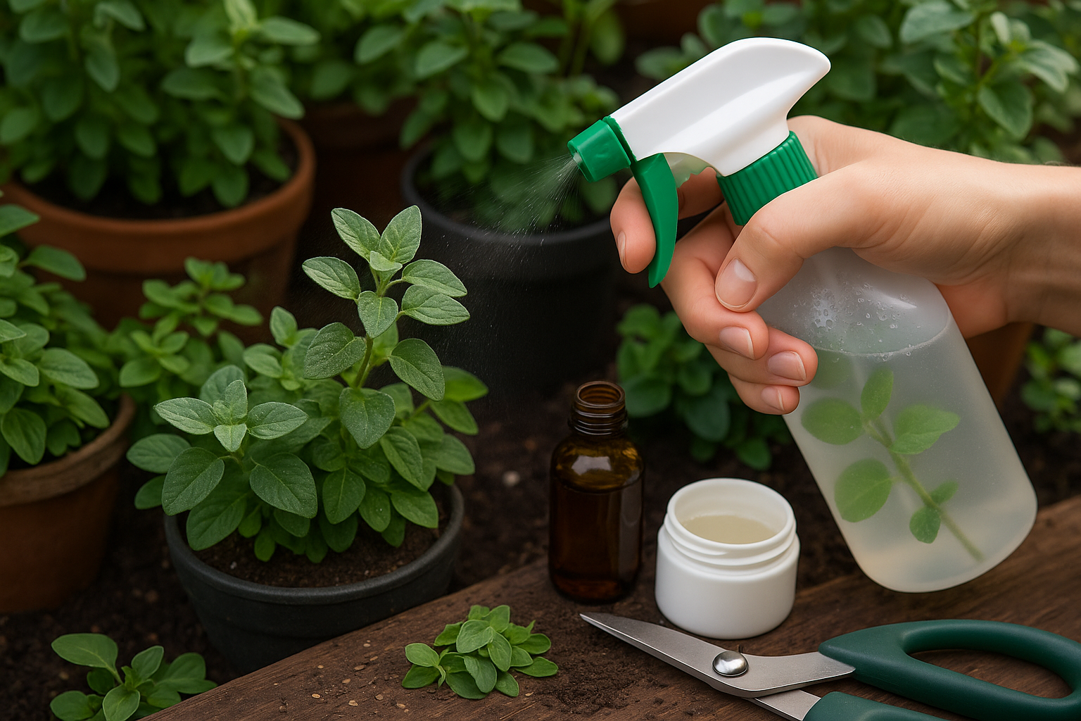 Spider Mites on Oregano Natural Solutions