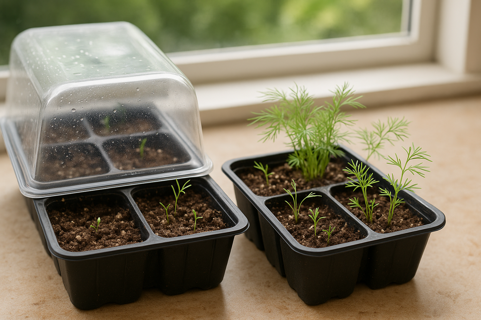 Starting Dill Seeds Indoors