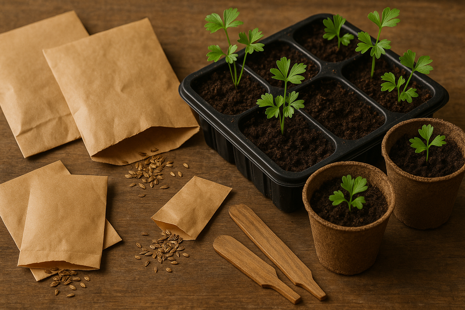 Starting Out Choosing Seeds or Seedlings
