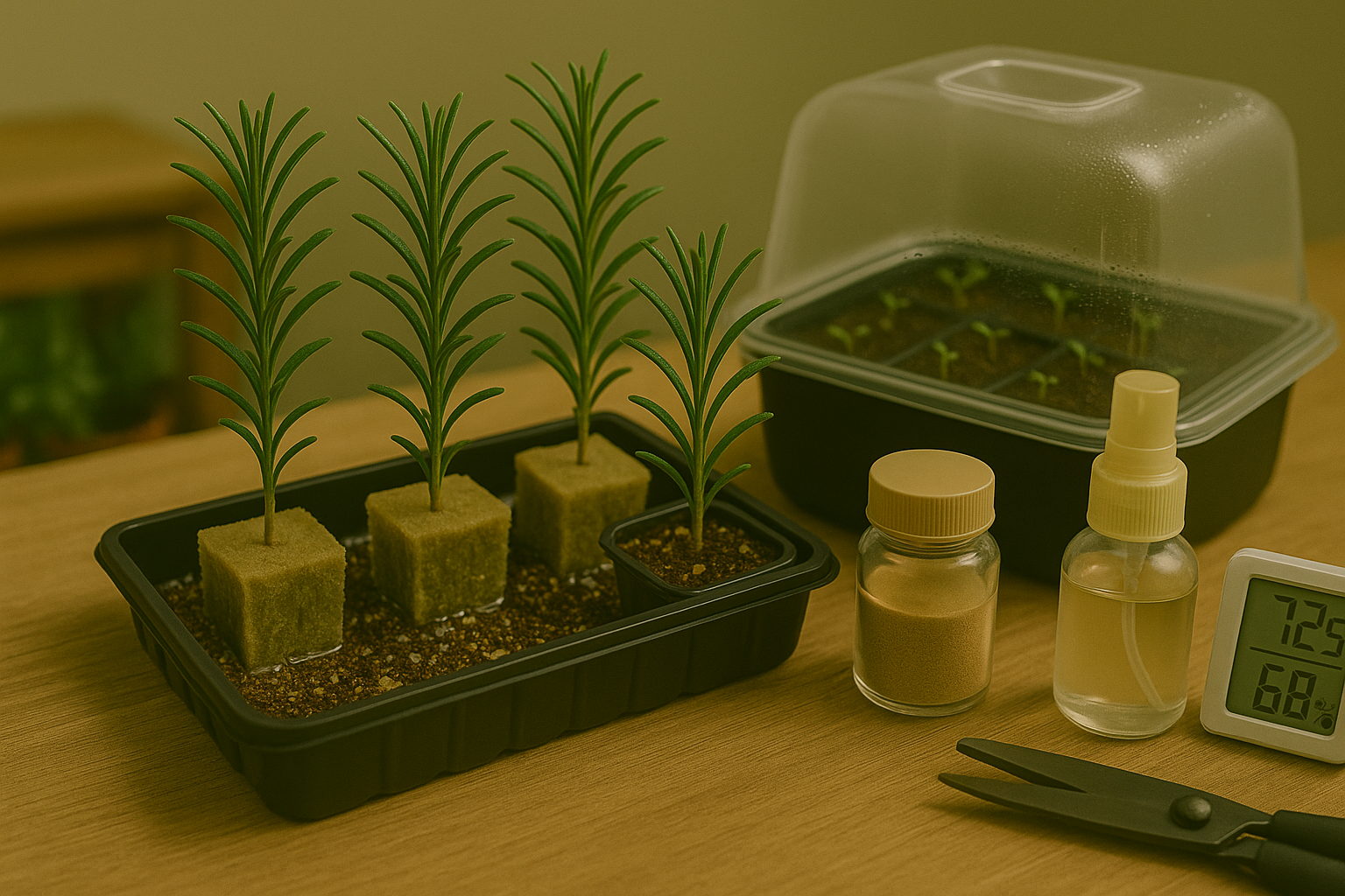 Starting Your Hydroponic Rosemary
