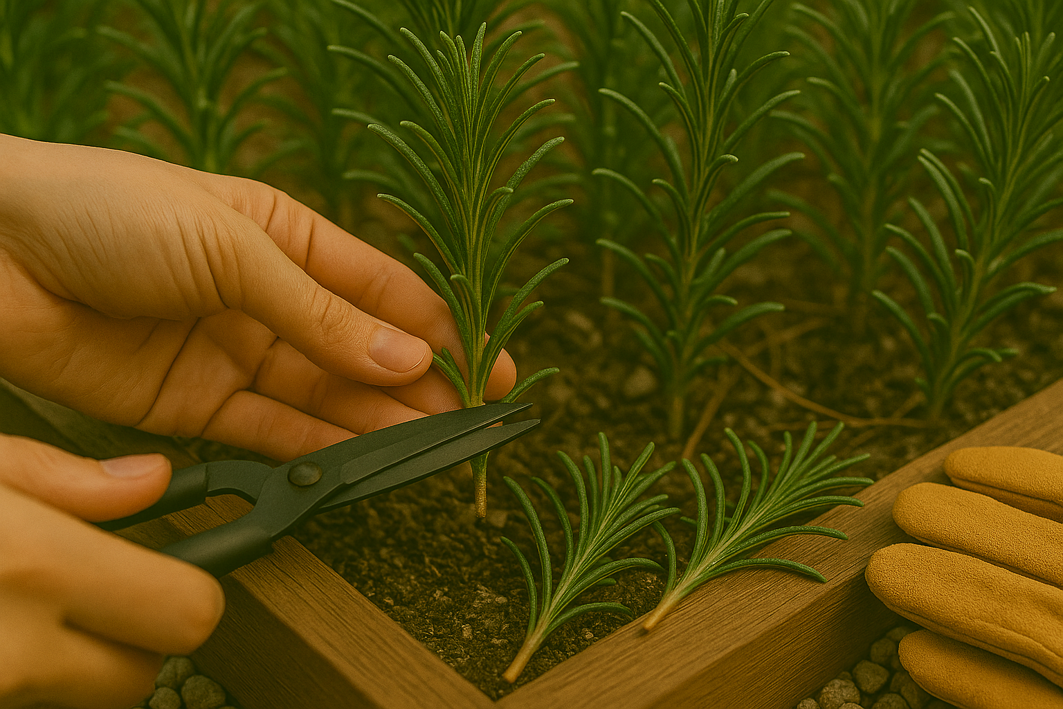 Step-by-Step Guide to Harvesting Rosemary Without Harm
