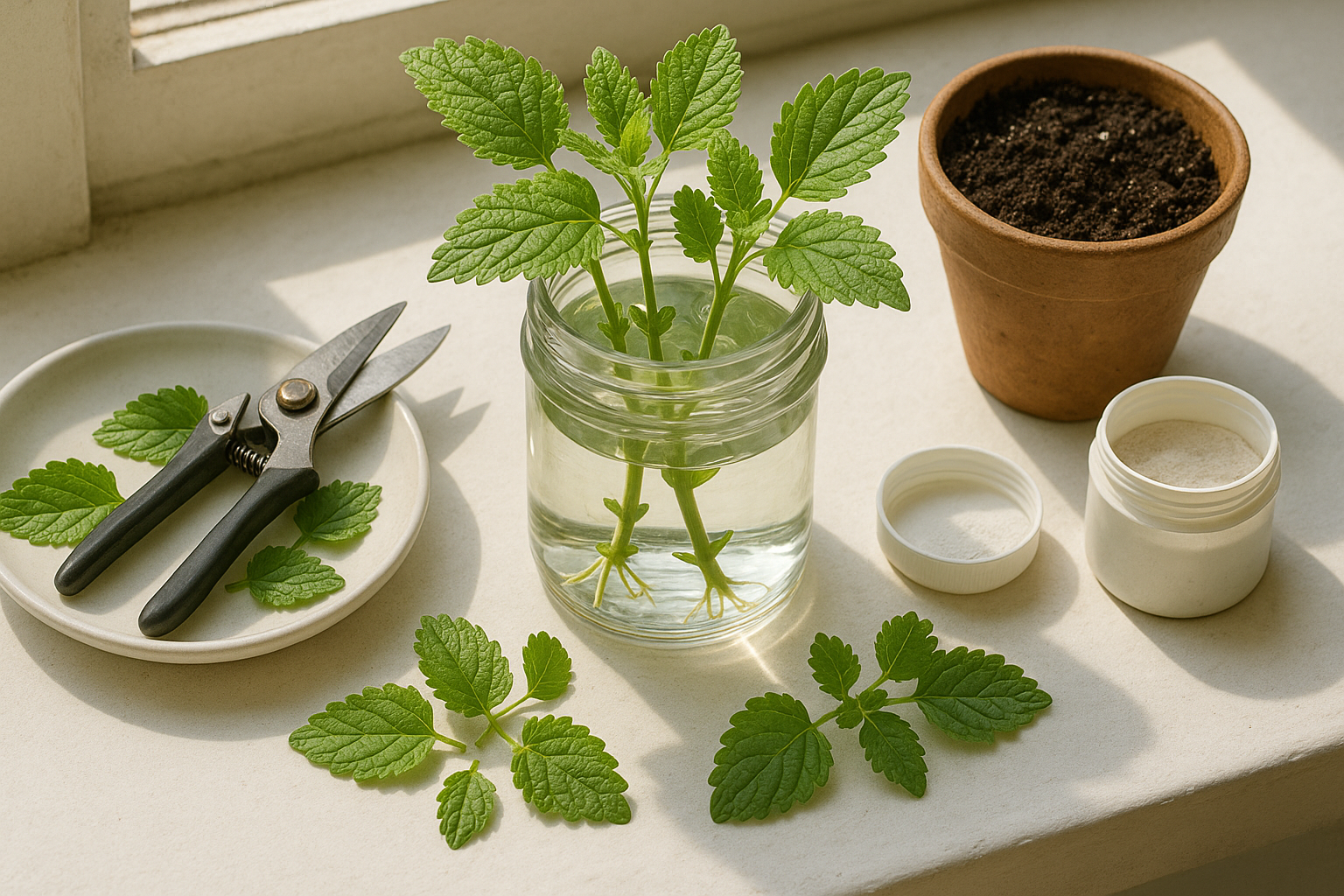 Step-by-Step Guide to Propagating Lemon Balm from Cuttings