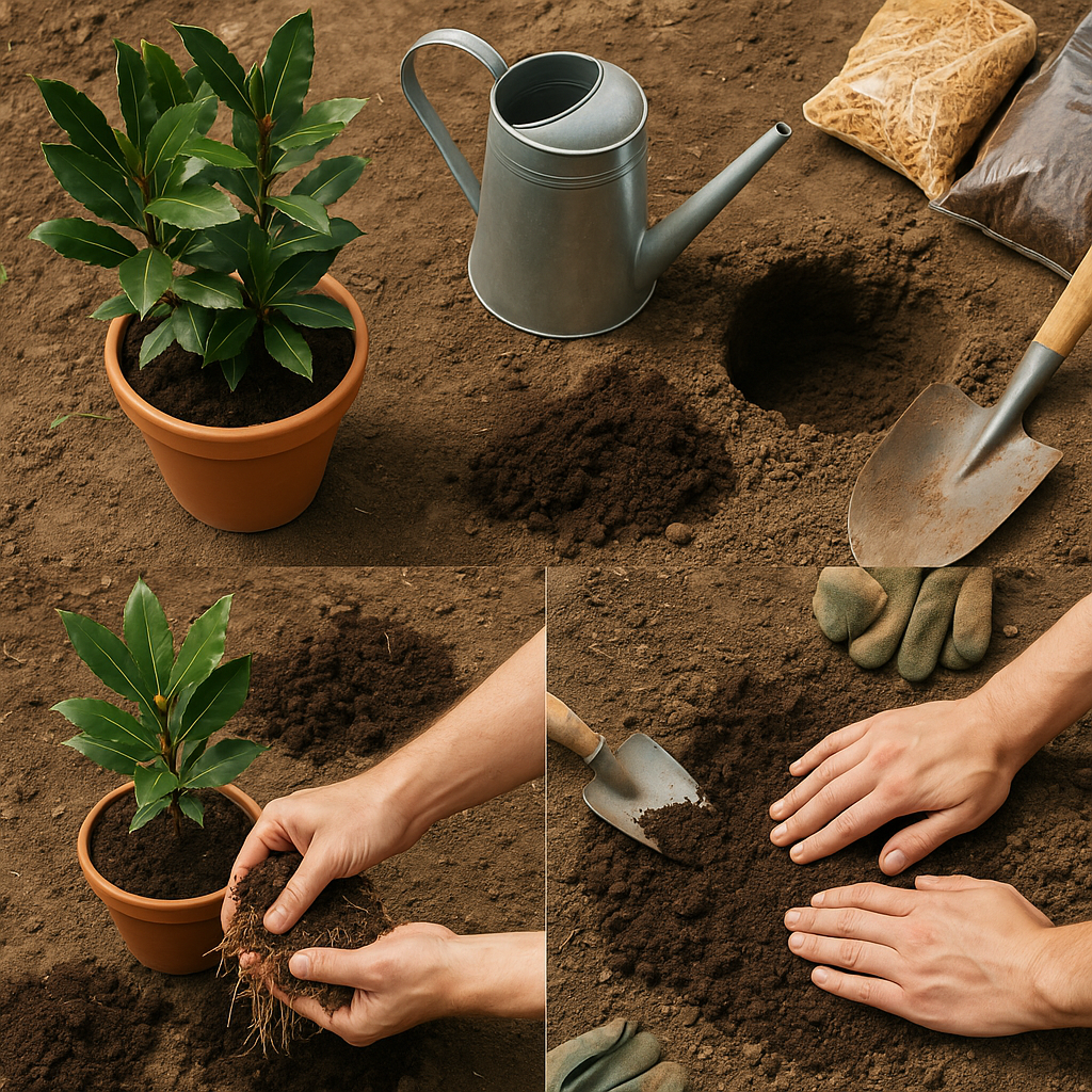Step-by-Step Guide to Transplanting a Bay Tree